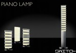 The Piano Lamp
